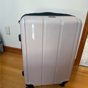 Carpak Gray Lavendar 26” Hard Shell Suitcase